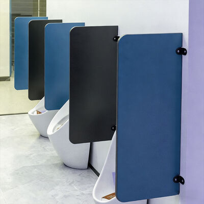 Antibacterial Toilet Partition Systems HPL Commercial Toilet Cubicles For Public Space