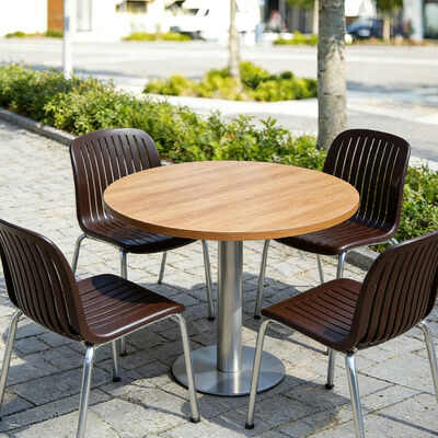 Anti Bacterial Phenolic Resin Table Top Stain Resistant Cafe Table Top Waterproof