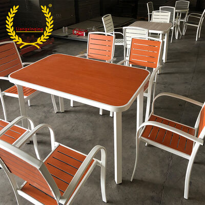 Eco Friendly HPL Table Top Fireproof Waterproof Outdoor Dining Table Top