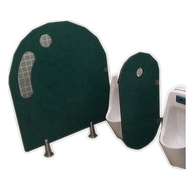 Custom Size Kids Toilet Partition Moisture Resistant High Pressure Laminate Toilet Partition Durable
