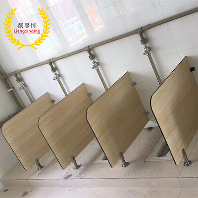 Anti Corrosion Kids Toilet Partition HPL Honeycomb Board Custom Toilet Partitions Fireproof