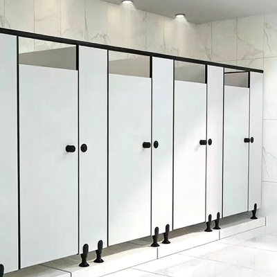 Easy Clean Commercial Restroom Partitions Waterproof Public Bathroom Partitions Antibacterial