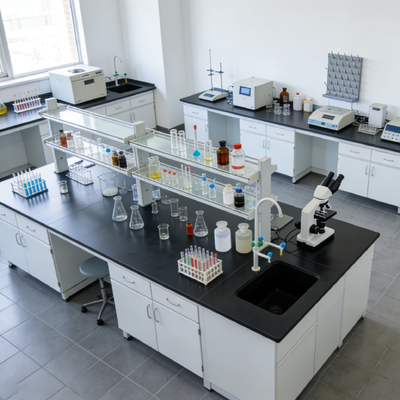Customizable Laboratory Table Top School Lab Bench Top Scratch Resistant E1 Formaldehyde