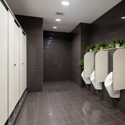 Durable Toilet Partition Systems Customizable Bathroom Urinal Partitions