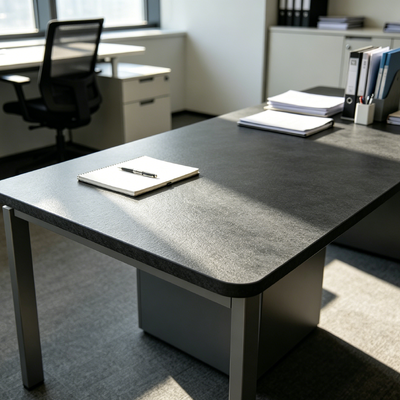 Custom Size Compact Laminate Countertop Fireproof Commercial Worktops Scratch Resistant