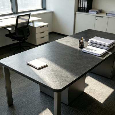 Custom Size Compact Laminate Countertop Fireproof Commercial Worktops Scratch Resistant