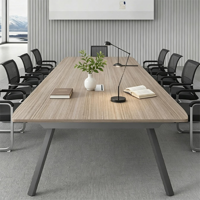 Compact Laminate Conference Table Durable Office Meeting Desk