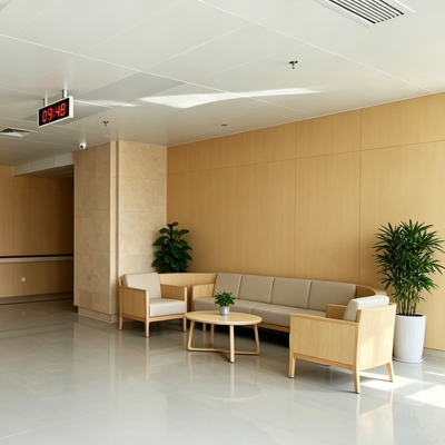 Antibacterial Wall Cladding Panels OEM / ODM Hospital Wall Protection Panels