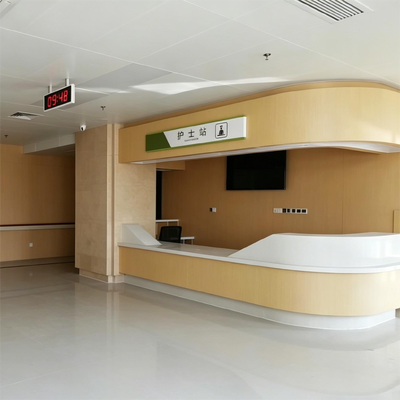 Antibacterial Wall Cladding Panels OEM / ODM Hospital Wall Protection Panels