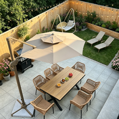 Anti UV HPL Table Tops Fade Resistant Outdoor Table Top Fireproof For Patio And Garden Use