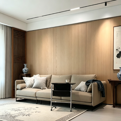 E1 Formaldehyde Level Wall Decoration Panelsl Custom Size HPL Wall Cladding Anti Impact