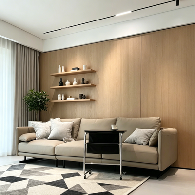 E1 Formaldehyde Level Wall Decoration Panelsl Custom Size HPL Wall Cladding Anti Impact