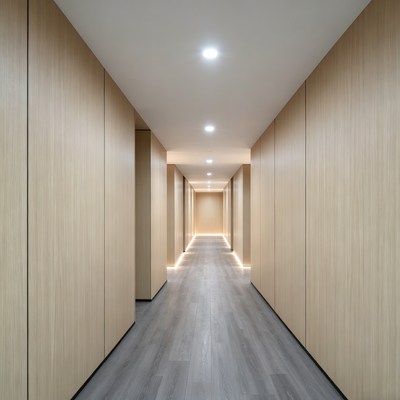 Wood Grain Wall Cladding Panels Humidity Resistant Compact Laminate Board Waterproof