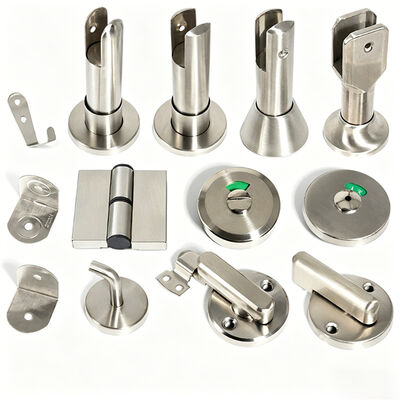 Universal Toilet Compartment Accessories Anti Corrosion Anti Rust Restroom Partition Hardware