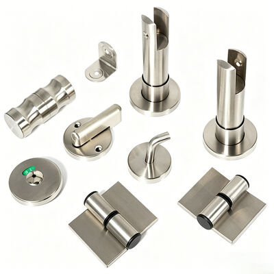 Universal Toilet Compartment Accessories Anti Corrosion Anti Rust Restroom Partition Hardware