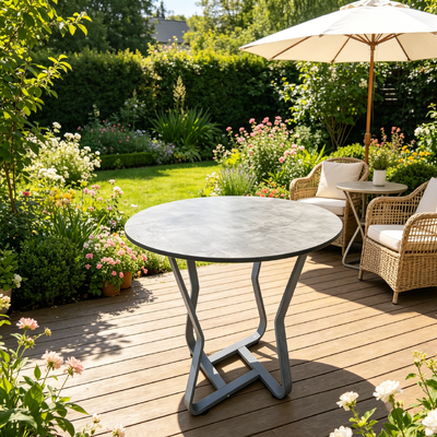Waterproof Commercial Table Tops Outdoor HPL Countertop UV Resistant For Patio / Garden