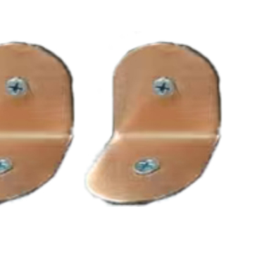 Corrosion Resistant Toilet Partition Accessories Black Gold White Bathroom Stall Lock For HPL Honeycomb Board