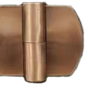 Corrosion Resistant Toilet Partition Accessories Black Gold White Bathroom Stall Lock For HPL Honeycomb Board