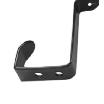 Hotel Toilet Compartment Accessories Modern Black Door Lock Wear Resistant