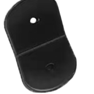 Hotel Toilet Compartment Accessories Modern Black Door Lock Wear Resistant
