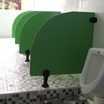 Customized Kindergarten Toilet Partition Eco Friendly Toilet Cubicle Panels For Protection And Decoration