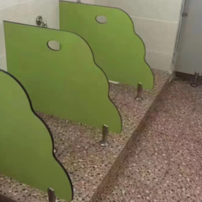 Durable Kids Toilet Partition Waterproof Fireproof Bathroom Urinal Partition