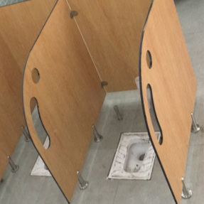 Kindergarten Bathroom Stall Dividers Children Restroom Urinal Partitions Waterproof
