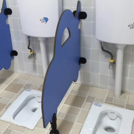 Kindergarten Bathroom Stall Dividers Children Restroom Urinal Partitions Waterproof