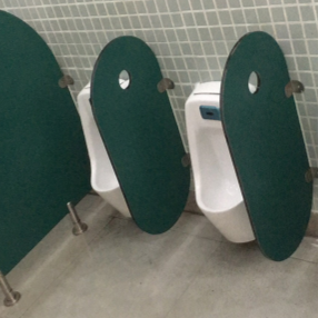 Kindergarten Bathroom Stall Dividers Children Restroom Urinal Partitions Waterproof