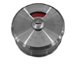 Sturdy Toilet Compartment Accessories Precision Casting Restroom Stall Door Locks Corrosion Resistant