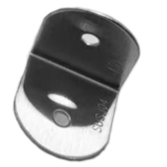 Sturdy Toilet Compartment Accessories Precision Casting Restroom Stall Door Locks Corrosion Resistant