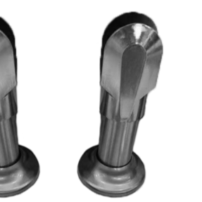 Sturdy Toilet Compartment Accessories Precision Casting Restroom Stall Door Locks Corrosion Resistant