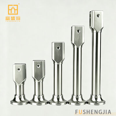 HPL Toilet Partition Accessories Stainless Steel Angle Code , Hinge , Lock , Support Feet