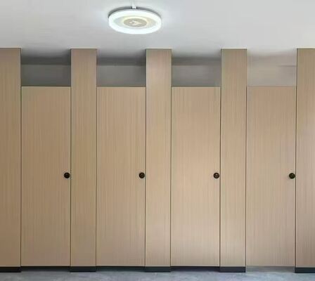 Waterproof Scratch Resistant Compact Board Toilet Partition | Anti-Collision Public Bathroom Stall Dividers
