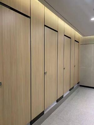 Waterproof Scratch Resistant Compact Board Toilet Partition | Anti-Collision Public Bathroom Stall Dividers