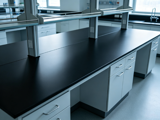 Lab Worktop Supplier | Antibacterial Anti-Corrosion Compact Laminate Physiochemical Board for Chemistry Lab Countertop