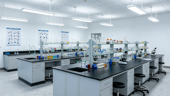 Lab Worktop Supplier | Antibacterial Anti-Corrosion Compact Laminate Physiochemical Board for Chemistry Lab Countertop