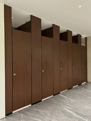 Durable Water Resistant HPL Toilet Partition for Commercial Restroom