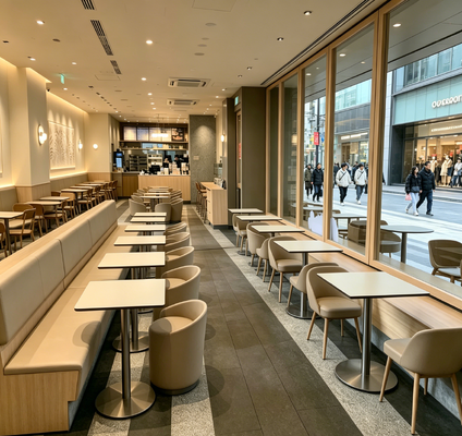 Waterproof & Scratch-Resistant HPL Table Tops for Chain Catering Stores