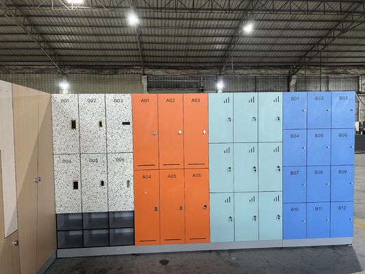 Custom Commercial Storage Lockers | Factory Full Panoramic Real Shots