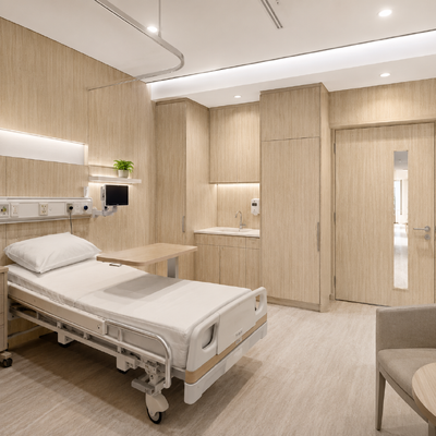 Hygienic Compact HPL Wall Panel, Easy Clean Wall Cladding for Medical Facilities