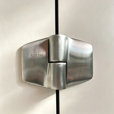 316 Stainless Steel Toilet Cubicle Partition Hardware Kit, Complete Fitting Set for Public Restroom Bathroom Stall Dividers