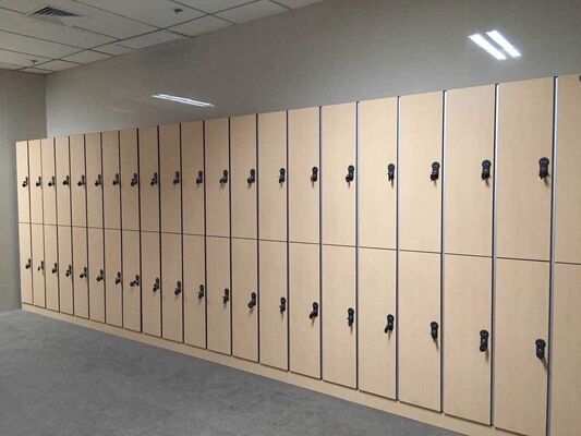 Custom HPL Compact Laminate Lockers | Phenolic Commercial Storage Cabinet