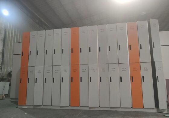 Custom HPL Compact Laminate Lockers | Phenolic Commercial Storage Cabinet