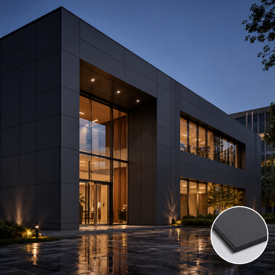 Exterior HPL Compact Laminate Wall Panel | Outdoor Anti‑Weather Cladding Panel