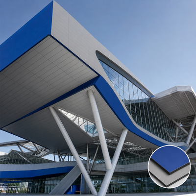 Commercial Building Outdoor HPL Wall Facade Cladding