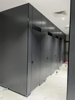 High Pressure Laminate (HPL) Toilet Cubicles | Anti-Bacterial Compact Laminate Restroom Partitions