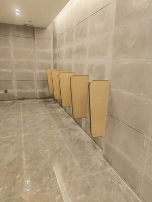 Compact Laminate Toilet Partition | HPL Restroom Cubicle Stall