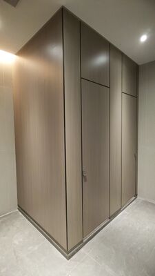 HPL Phenolic Toilet Partition for Office Building, Commercial Washroom Bathroom Stall Cubicle