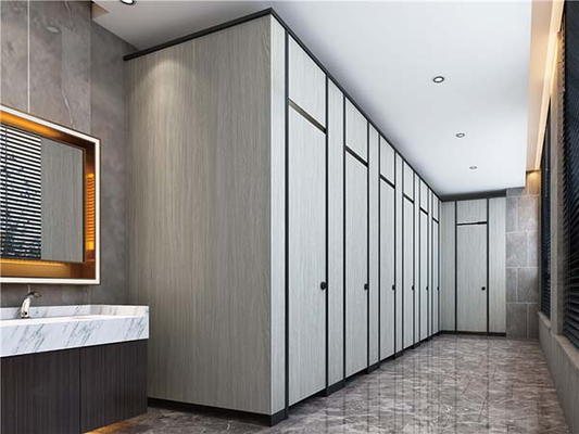Commercial Public Toilet Partition System | Durable Compact Laminate Bathroom Cubicles for School Hospital Office